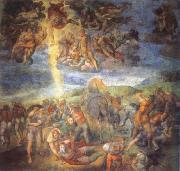 Michelangelo Buonarroti Conversion of St.Paul oil painting reproduction